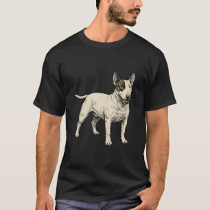 T-shirt Le Cavalier Blanc : Bull Terrier Distinctif