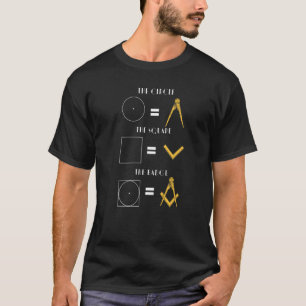 T-shirt Le Cercle Le Carré L'insigne D du père maçonnique