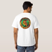 T-shirt Le cercle spartiate flamboyant de Logan (Dos entier)