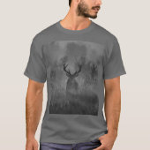 T-shirt Le Cerf Dans La Mist (Devant)
