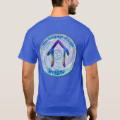 T-shirt Le Chakra Throat - Les rêves des symboles (Dos)