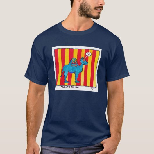 T-shirt Le chameau perdu (Devant)