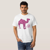 T-shirt Le chameau rose - inspecteur (Devant entier)