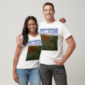 T-shirt Le champ de pavot (Unisexe)