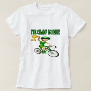 T-shirt Le champion est ici