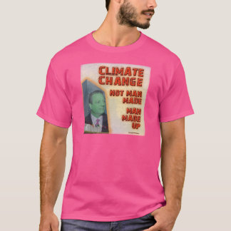 T-shirt Le changement climatique est homme composé