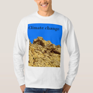 T-shirt Le changement climatique s'occupe de l'environneme