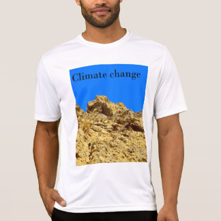 T-shirt Le changement climatique s'occupe de l'environneme