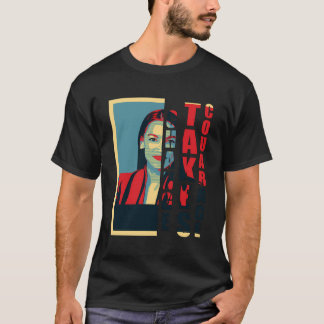 T-shirt Le changement prend courage Alexandria Ocasio-Cort