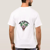 T-shirt Le chaos a un visage (Dos)