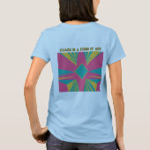 T-shirt Le chaos est une forme d'art (Dos)