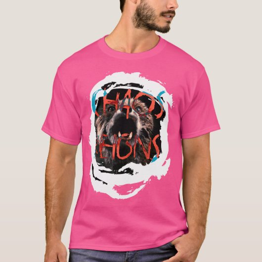 T-shirt Le chaos règne (Devant)