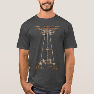 T-shirt Le charbon de bois de Tesla Coil