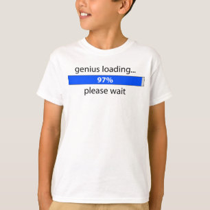 T-shirt Le chargement de génie badine la sonnerie T