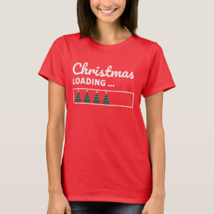 T-shirt Le chargement de Noël...