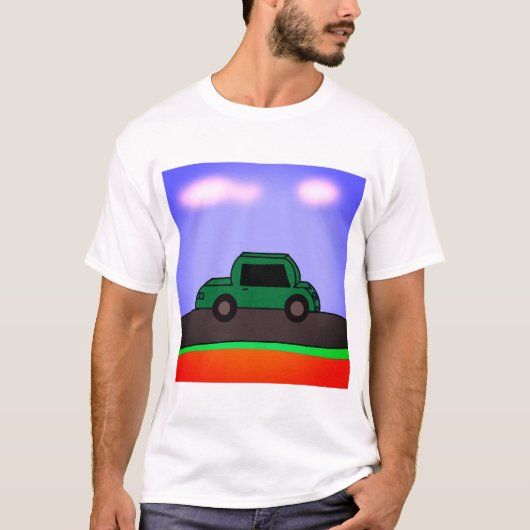 T-shirt Le chariot (Devant)