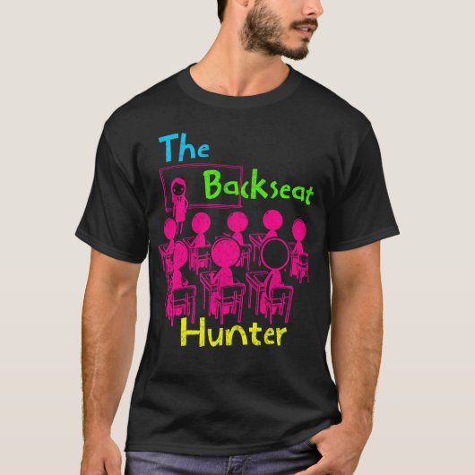 T-shirt Le chasseur arrière (Devant)