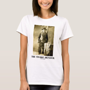 T-shirt Le Chasseur de Serpents (Photo Vintage de Peaux de