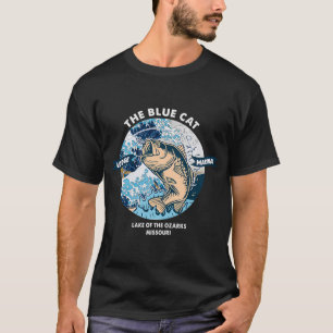 T-shirt Le Chat Bleu - Lake Of The Ozarks Missouri Lodge M