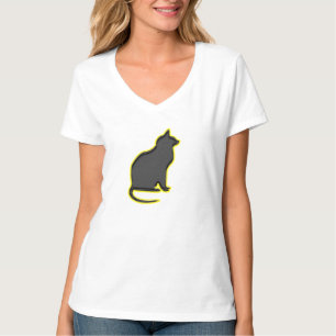 T-shirt Le chat brillant -