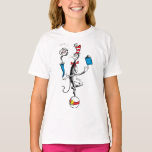 T-shirt Le Chat Chapeauté numéro d'équilibriste