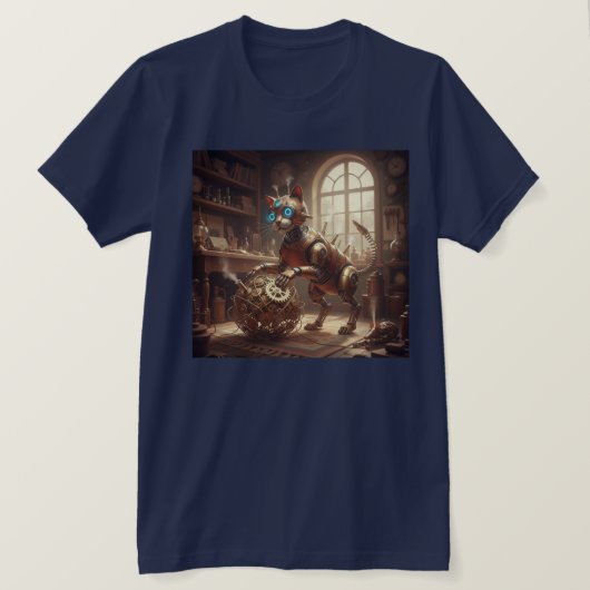 T-shirt Le Chat Cogsworth (Design devant)