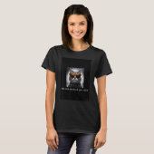 T-shirt Le Chat Curieux (Devant entier)