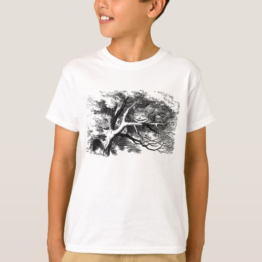T-shirt Le chat de Cheshire (Devant)