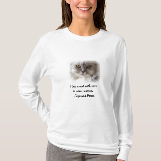 T-shirt Le chat de Freud (Devant)