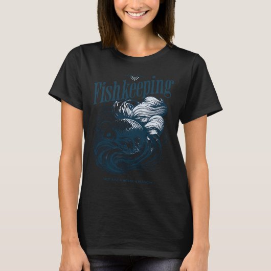 T-shirt Le Chat de l'Aquarium (Devant)