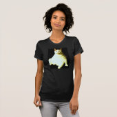 T-shirt Le chat de pose (Devant entier)
