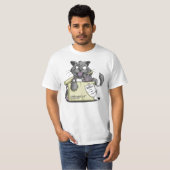 T-shirt Le chat de Schrodinger (Devant entier)