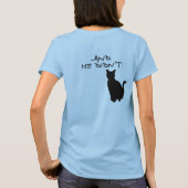 T-shirt Le chat de Schrödinger (Dos)