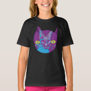 T-shirt Le chat de Schrodinger, artistique