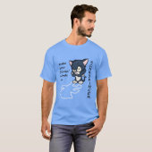 T-shirt Le chat de Schrodinger drôle (Devant entier)