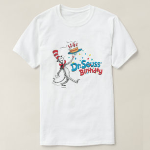 T-shirt Le Chat en Casquette  Anniversaire du Dr Seuss