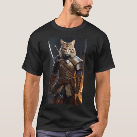 T-shirt Le Chat "Fighter. (Devant)