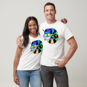 T-shirt Le chat fou de Cheshire (Unisexe)