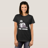 T-shirt Le Chat Lazy Chat Chat Drôle (Devant entier)