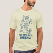 T-shirt Le Chat N'en Peut Plus (Devant)