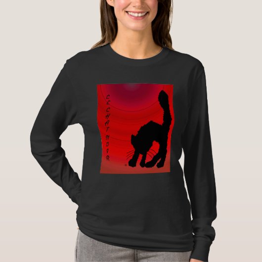T-shirt Le Chat Noir (Devant)
