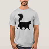 T-shirt Le Chat noir roux| Cool Kitty (Devant)