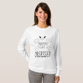 T-shirt Le chat "pécheresse" observé (Devant entier)