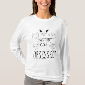 T-shirt Le chat "pécheresse" observé