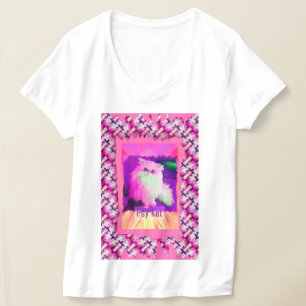 T-shirt Le chat PSY / Le chat psychique (par ACCI)