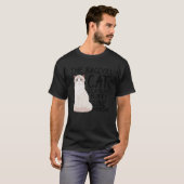 T-shirt Le chat Ragdoll est une machine à amour duveteuse (Devant entier)