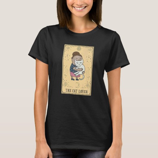 T-shirt Le Chat Tarot Spoof (Devant)