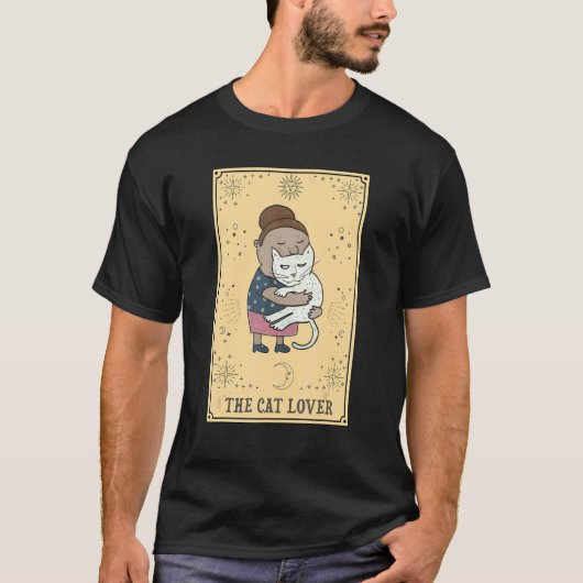 T-shirt Le Chat Tarot Spoof (Devant)