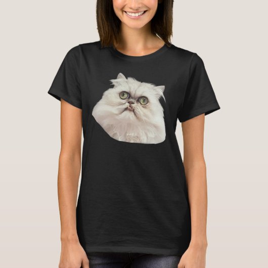 T-shirt Le Chat TRISTE Mème (Devant)