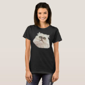 T-shirt Le Chat TRISTE Mème (Devant entier)